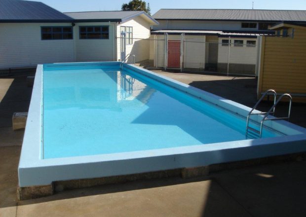 Kaurilands school pool after clean and renovation