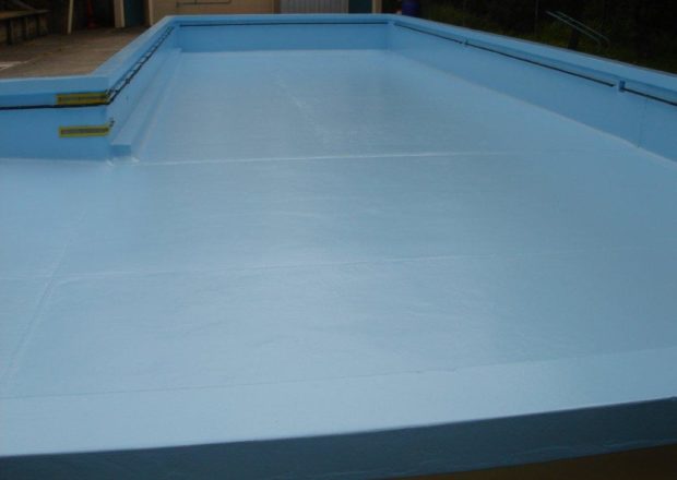 Titirangi Primary school pool after paint