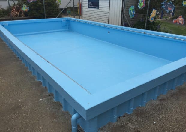 Auckland school pool painting