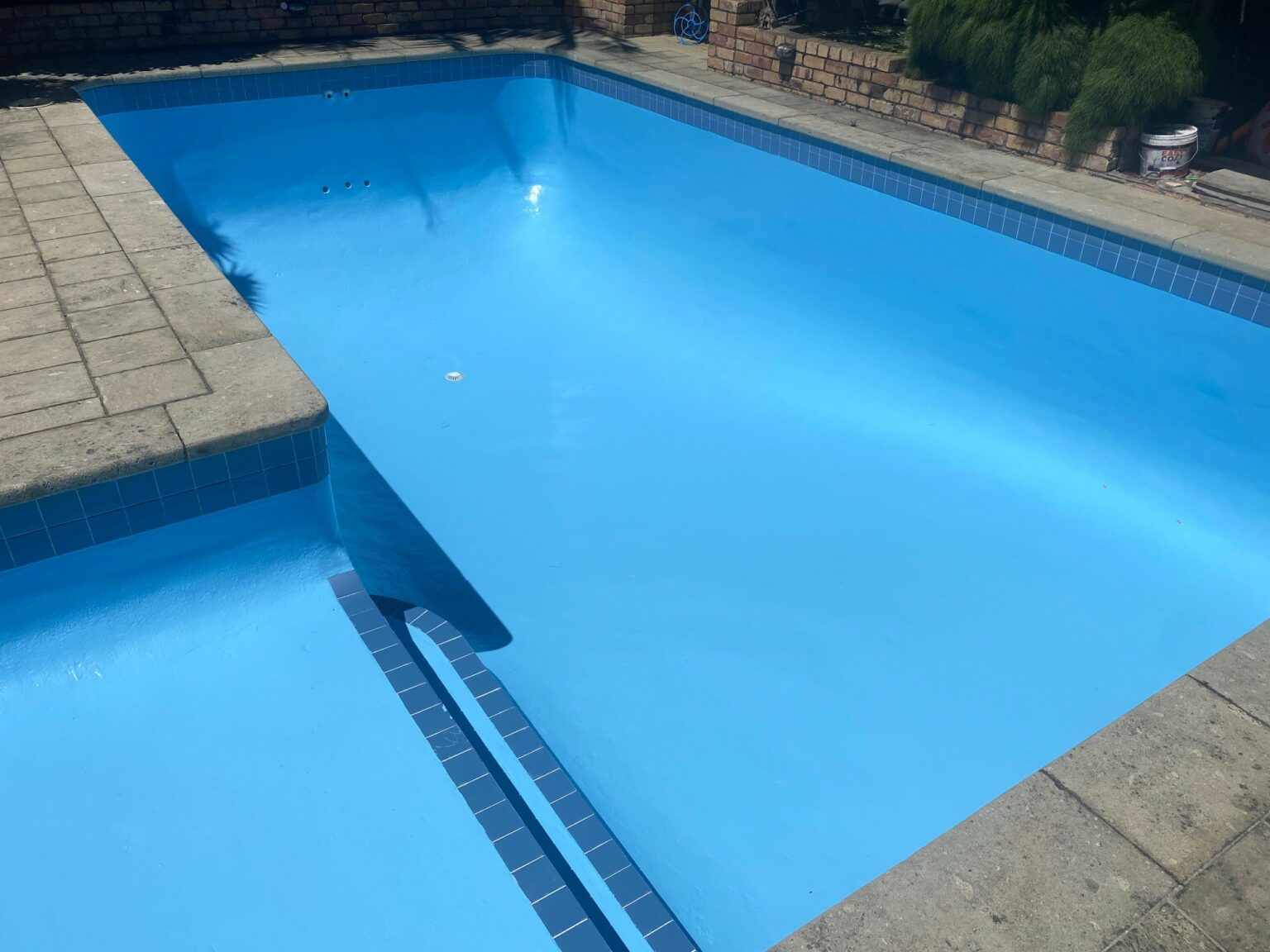repainting a pool