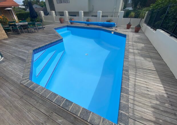 Swimming Pool Painting after