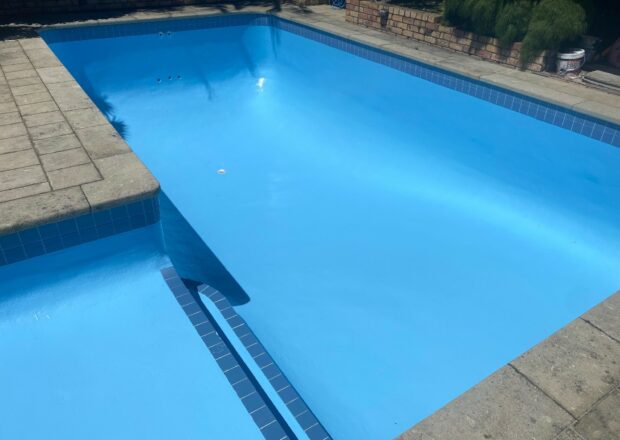 Swimming Pool Painting after