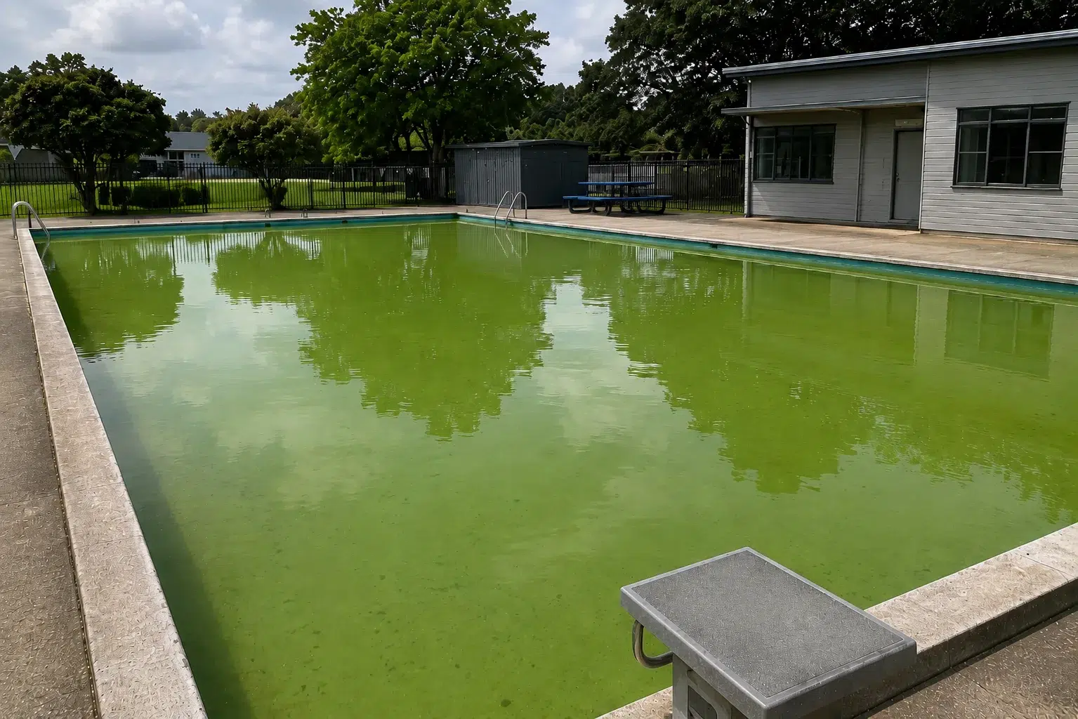 School Green Pool School Green Pool